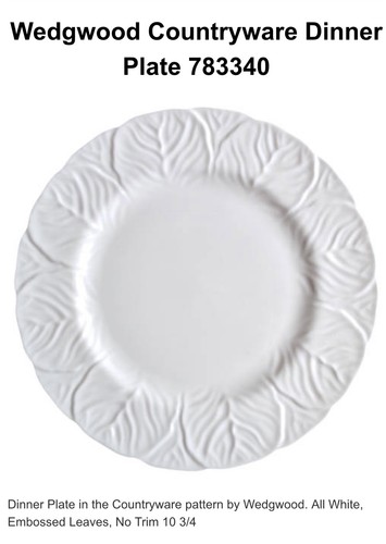 Wedgwood countryware dinner - wedgwood,