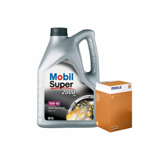 Engine oil 10w40 mobil - oil, 5l