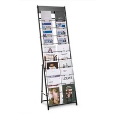 VEVOR Brochure Display Rack 20 Pockets Magazine Literature Display Stand Holders