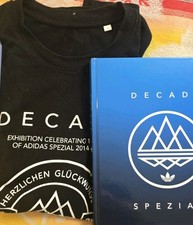 ADIDAS SPEZIAL Decade celebration pack black shirt UK L + book 