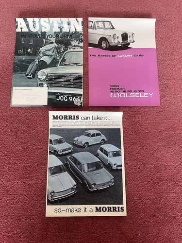 Vintage 1960s sales brochures - 1960s,