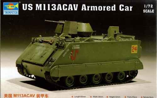 Trumpeter m113 - 1/72, (20mm)