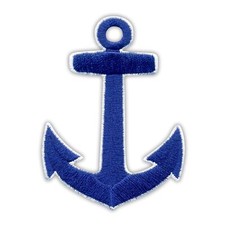 Anchor - iron on Patch/Badge