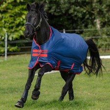 Horseware Mio Lightweight 0g Standard Neck Horse Turnout Rug - Dark Blue