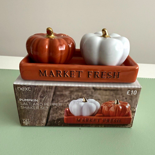 Next pumpkin ceramic salt - next,