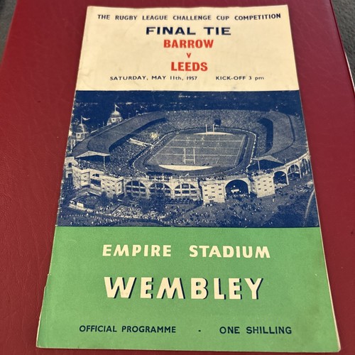 1957 rugby challenge cup final