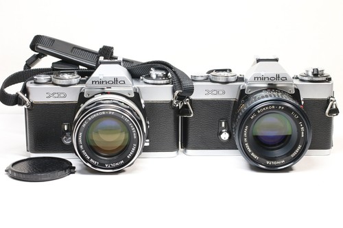Lot minolta xd film - of,