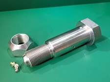 Terex Benford 40mm Rear Centre Pivot Pin & Nut 2-10 Tonne Dumper 1585-1243 