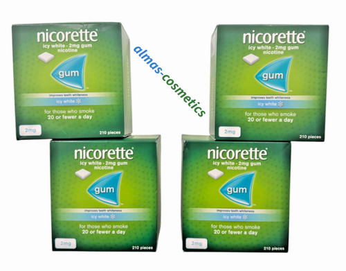Nicorette icy white chewing - white,