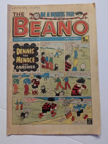 Beano comic 1866 april - beano,