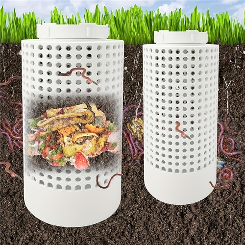 Underground composter bin - underground,