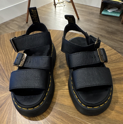 Martens black leather - dr.,