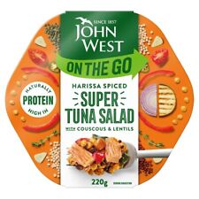 John West Tuna Harissa Spiced On The Go Super Salad 220g  PACK OF 4