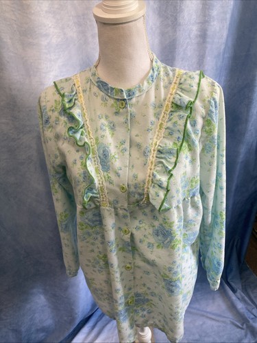 Vintage 70s sears floral sleep - floral,