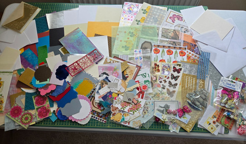 Bumper card making - making, kits