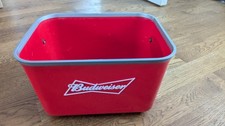 Vintage BUDWEISER Red & Chrome