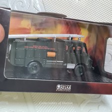 Atlas editions 1:76 Bedford RLHZ Green Goddess home office service fire engine