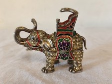 Small Elephant Ornament Enamel