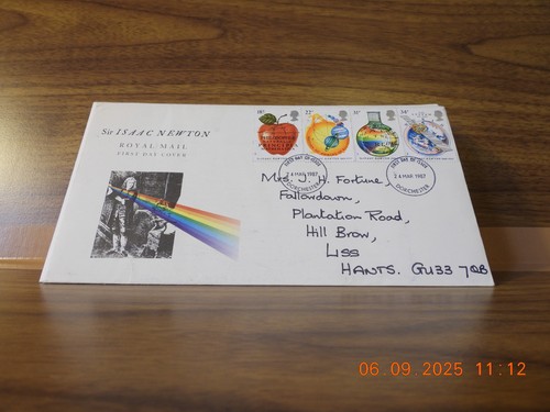 Sir isaac newton fdc - fdc/fdi-, 3y