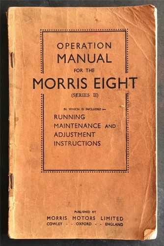 Morris eight series car - eight,