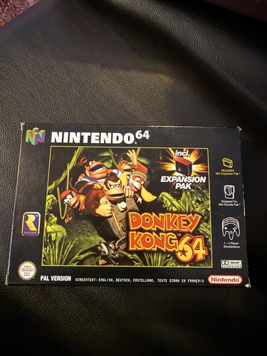 Donkey kong n64 boxed - kong, with