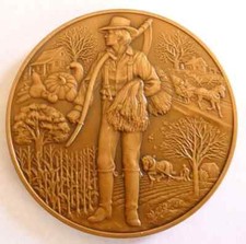 USA 1980 Calendar, Farmer with