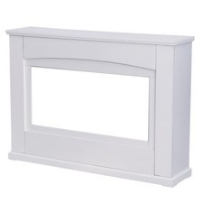 Modern White Fire Surround