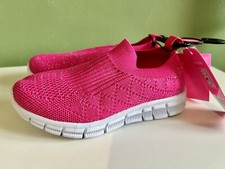 Girls Shine Trainers Shoes