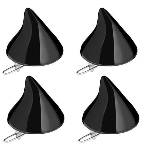 Black reusable devil horn - devil,