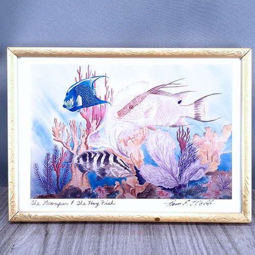 Pam webb sea life art - webb,