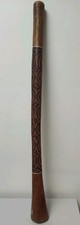 Hand Carved Painted Didgeridoo