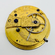 Antique Fusee Pocket Watch