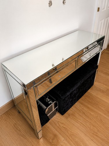 Francesca mirrored drawer - mirrored,