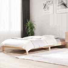 Stack Bed 90x190 cm Solid Wood