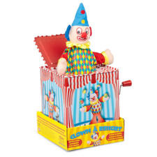 Clown Jack In The Box - Brand New & Sealed