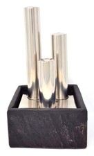 Stainless steel columns slate