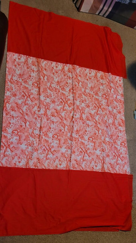 Fabric red pink - fabric,