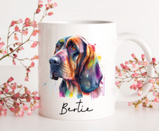 FREE POST BLOODHOUND WHITE