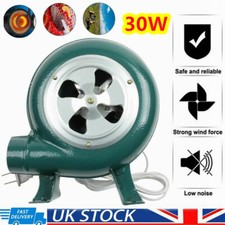 30W Electric Fan Combustion Blower Stove Fire Barbecue Melting Forge Stove
