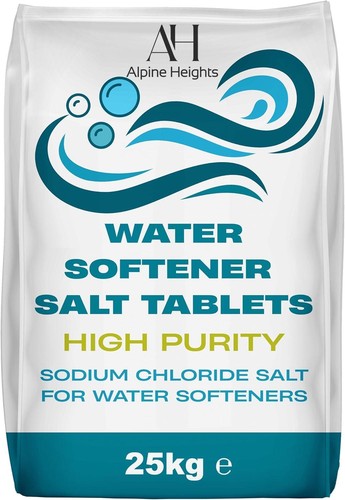 Water softener salt tablets - water,