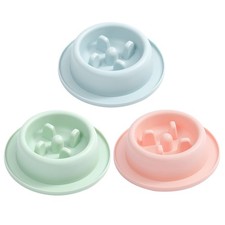 Slow Feeder Dog Bowls Puppy Fun Shape Bowl Non Slip Bottom for Small Medium Dogs