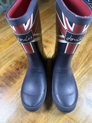 Joules union jack rain boots - joules,