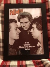 THE CLASH A3 Size Framed