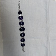 Vintage Hinged Seven Cabochon