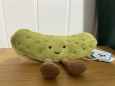 13cm Jellycat I Am Amuseable Pickle Marinated cucumber plush doll tags+dust bag