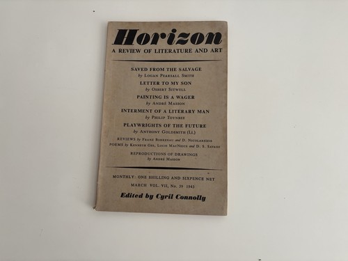 Magazine horizon review - ‘horizon, a