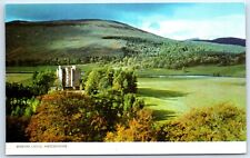 Postcard Braemar Castle Aberdeenshire Scotland
