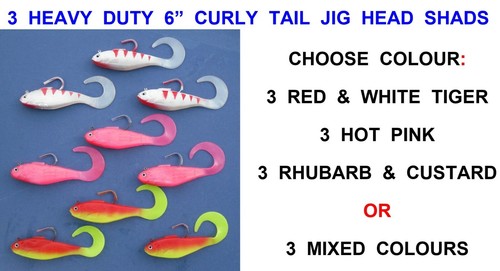 Heavy duty curly - duty, 6"