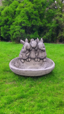 Latex and Fibreglass Mould Rabbit Bowl