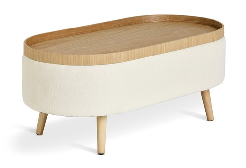 Ingo coffee table cream - coffee,